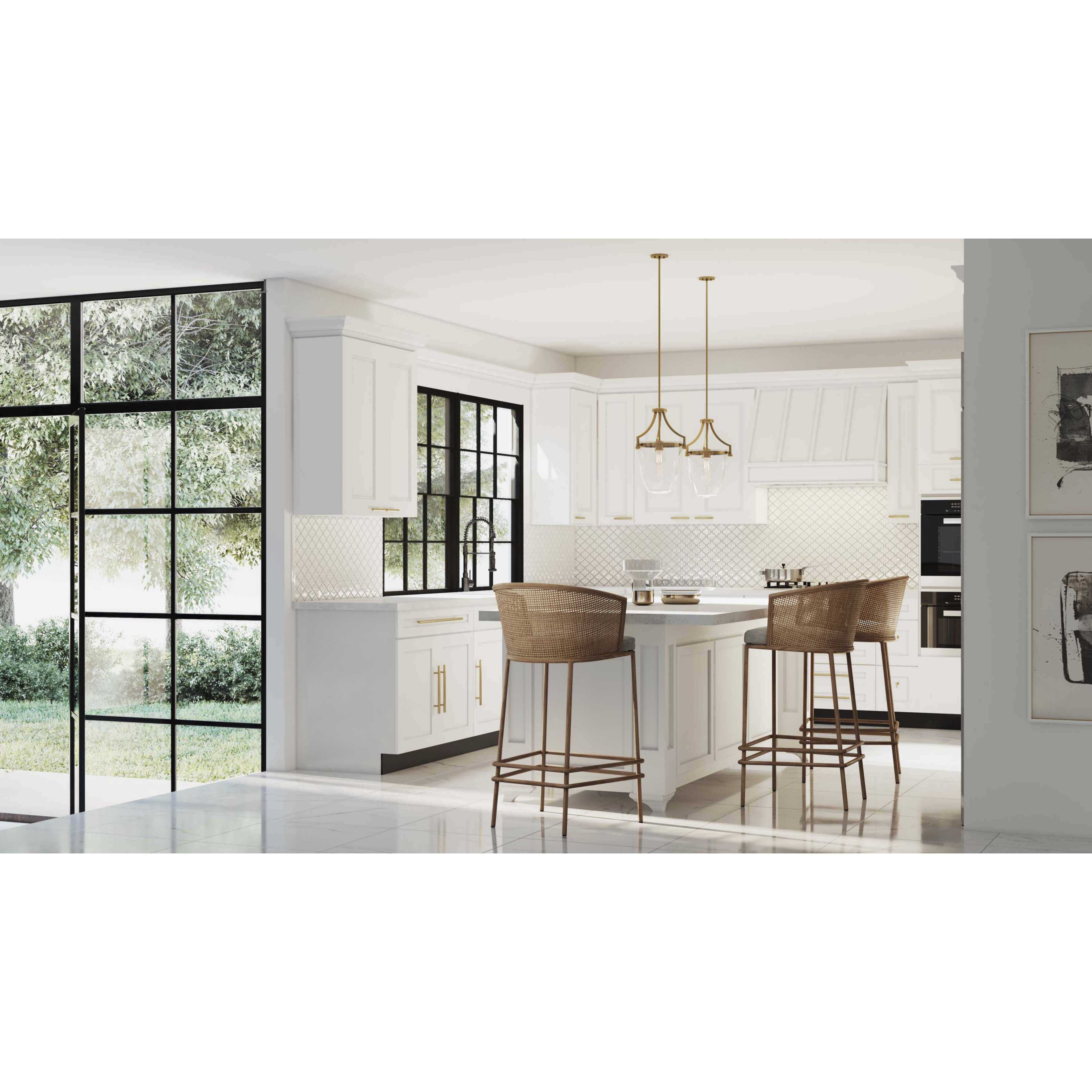 Parkhurst 1 Light 12 inch Brushed Bronze Mini Pendant Ceiling Light